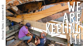 Replacing the largest piece of wood? CHECK! — Sailing Yabá #15