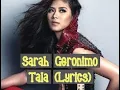 Download Lagu Sarah Geronimo |Tala Song (Lyrics)