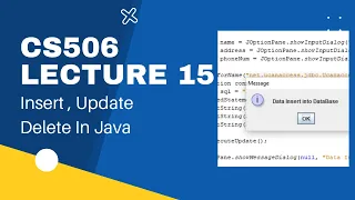 cs506 lecture 15 insert update delete in java jdbc