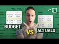 Budget vs Actuals The Financial Report You NEED to Master