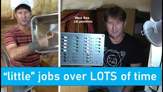 Building my steel sailing yacht Ep.111 lots of “little” jobs, over LOTS of time!