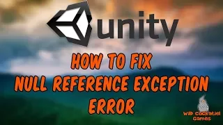 How to Fix Null Reference Exception Error