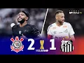 Corinthians 2 x 1 Santos Memphis Depay x Neymar Paulistao 2025 Goals Highlights