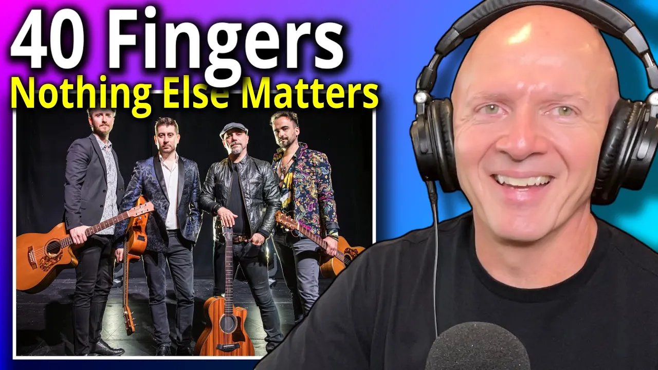 Band Teacher Reacts: 40 Fingers Turn ‘Nothing Else Matters’ Into Pure Guitar Magic Band Teacher Reacts: 40 Fingers Turn ‘Nothing Else Matters’ Into Pure Guitar Magic