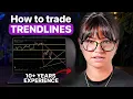 How To Trade TRENDLINES Full Guide