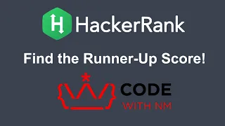 Find the Runner-Up Score HackerRank Python Solution CODE WITH NM