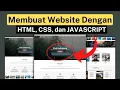 MUDAH BUAT WEBSITE TRAVEL DENGAN HEADER Membuat Website Dengan HTML CSS dan Javascript