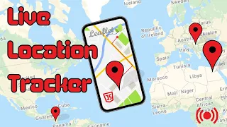 Build a Live Map Tracker - Geolocation API Leaflet js