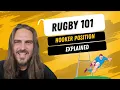 Rugby 101 Rugby positions explained - Hooker