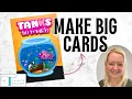 Trinity Stamps Circle Dies Hack Create Large Format Cards