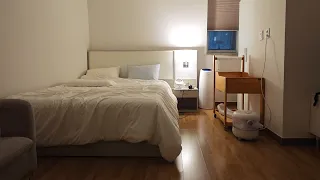 뜨개질하고 남이해준 밥만먹는 브이로그