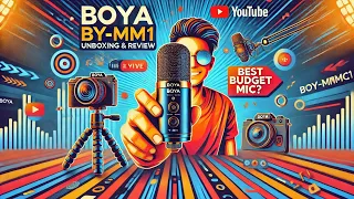 best mic for vlogging boya by mm1 mic review vlogging mic for dslr mobile