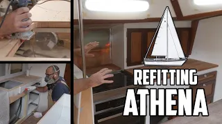 Sail Life – The new galley – DIY sailboat project