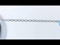Dental Orthodontic Elastic Rubber Power Chain Braces Bands Close