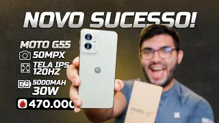 Moto G55 unboxing