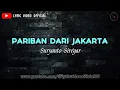Download Lagu PARIBAN DARI JAKARTA - Suriyanto Siregar || Lyric Video Official