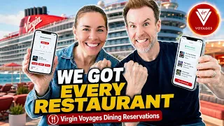 Virgin Voyages Dining Reservations How to Get EVERY Restaurant You Want