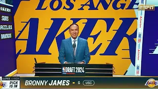 Bronny James Goes Overall In The 2024