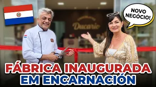 Inauguração de Fábrica de Chocolate em Encarnación