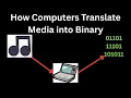 How Computers Convert Text Images and Sound into Binary