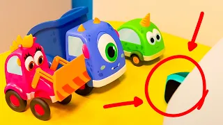 The toy cars play detective to search for Jesse's lost watch.