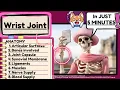 Wrist Joint Anatomy Explained Easy - Complete Wrist Joint Anatomy in 5 MINUTES Upper Limb Anatomy