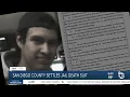 San Diego County settles jail death suit