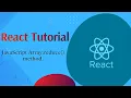 React JS Tutorial in Hindi JavaScript Array reduce method
