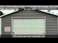 2014 18 feet wide by 21 feet long Vertical Roof Garage fo