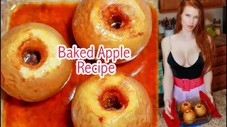 Baked Apples Recipe How to Make Ruby Day Cooking