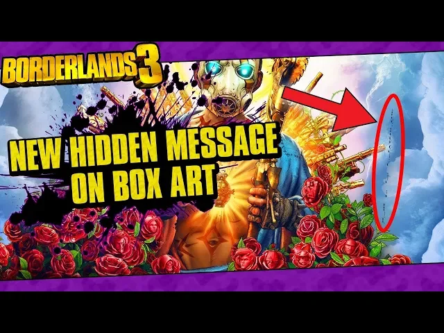 Borderlands 3 | New Message Hidden On Box Art | First Vault Hunter And Destroyer Returning?