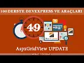 DevExpress Ders 49 AspxGridView Update