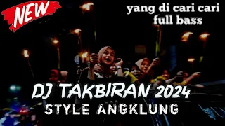 Download Dj Takbiran II Idul Fitri 2024 Versi Angklung Full Bass Cocok Buat Takbir Keliling virall🔥😱 MP3
