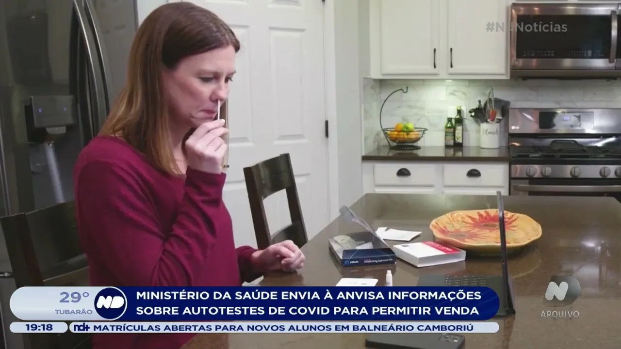 Ministério da Saúde envia à Anvisa informações sobre autotestes de Covid-19