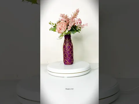 DIY bottle art 😍☺️ #art #shorts #trending #viralshorts #magicoart_ #diy #bottleart