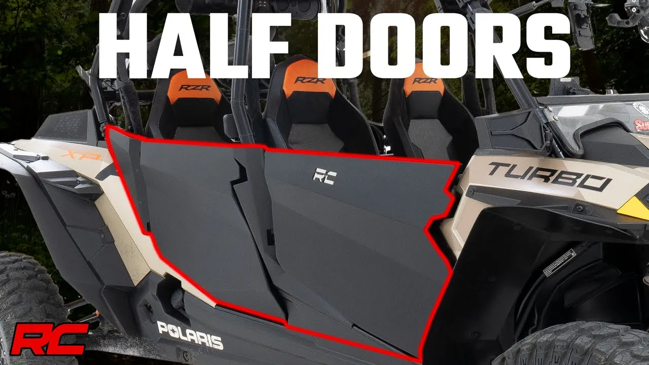Polaris RZR XP 4 1000/XP 4 Turbo Aluminum Lower Half Doors by