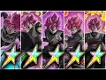 Download Lagu 100% ALL NEW SUPER SAIYAN ROSE GOKU BLACK CLONES SHOWCASE!!!!! Dragon Ball Z Dokkan Battle