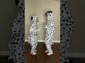 Sister Duo Dalmatian Halloween Costume for girls