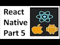 React native View Text Button and Alert part 5