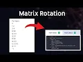 Matrix Rotation CCBP Coding Practice 35 Python Answer CodingKey