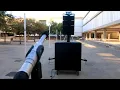 TIME AND PHASE ALIGNMENT WITH A PROCESSOR - GROUND STACKED SUBWOOFERS AND FLOWN LINE ARRAYS