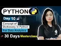 Python For Data Analyst Day 10 Concept of Dictionary Free 30 Day Class Data Analytics Course