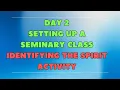How to set up a LDS Seminary Class Day 2 Old Testament 2026