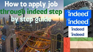How to apply job through indeed in UAE step by step guide