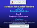 Statistics Lecture 1 Descriptive Statistics Part 2