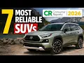 7 SUVs With Nearly Perfect Reliability Scores According to Consumer Reports 2026
