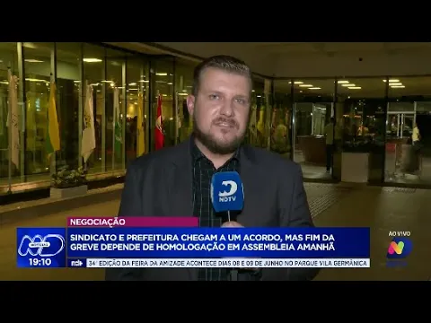 Acordo entre sindicato e prefeitura é alcançado, mas fim da greve aguarda homologação em assembleia