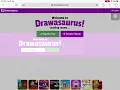 Playing drawasaurus