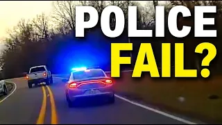 COP RAMS CIVILIAN: 120 MPH Pursuit & Police Fail?