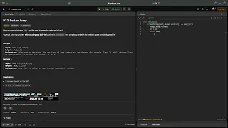 No Sound Leetcode 912 Sort an Array